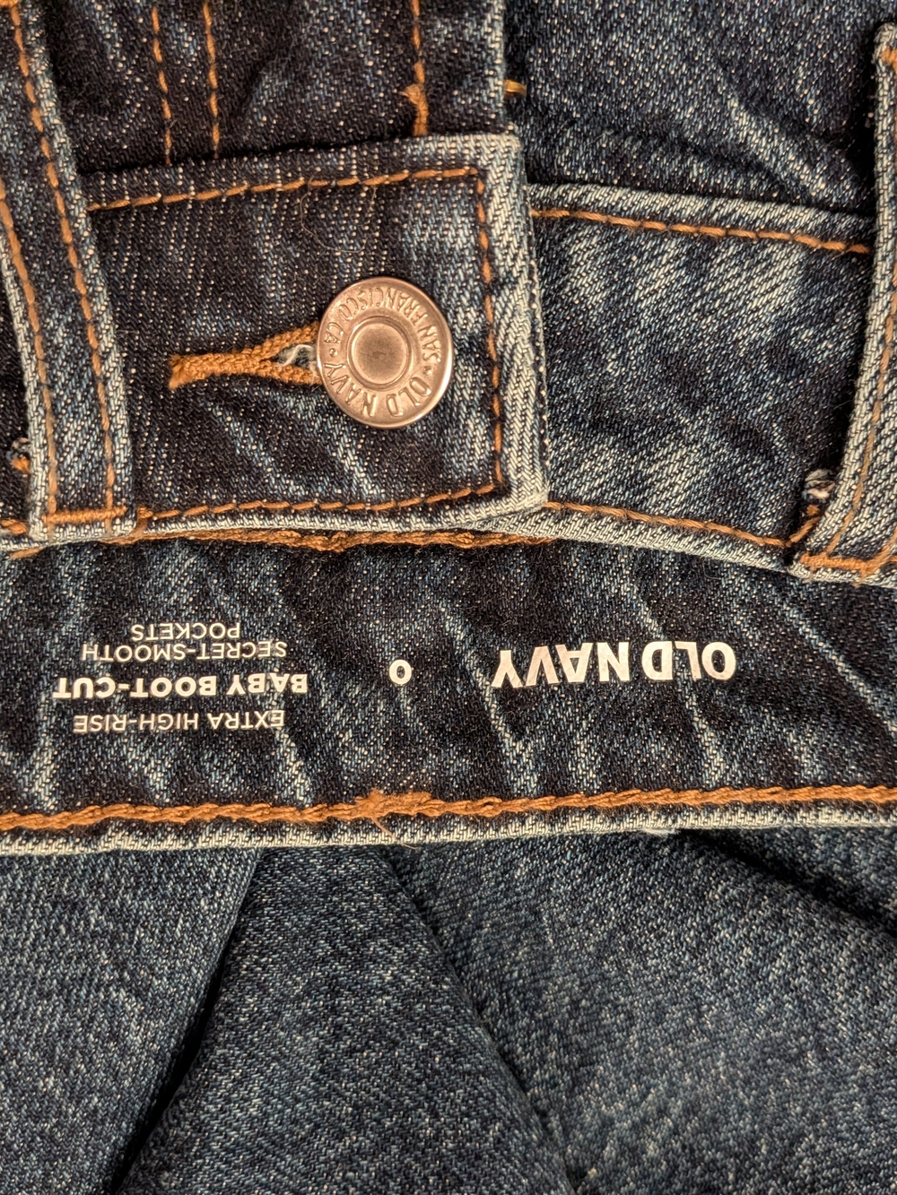 Old Navy Medium Blue Boot Cut Jeans - Picture 7 of 8